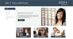 Desktop Screenshot of drcyesoptical.com